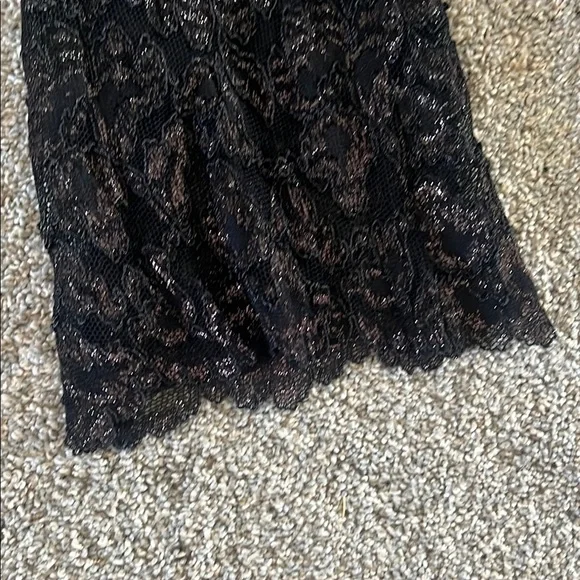 Betsey Johnson Vintage Black Lace Camisole & Pant Outfit - Picture 9 of 11